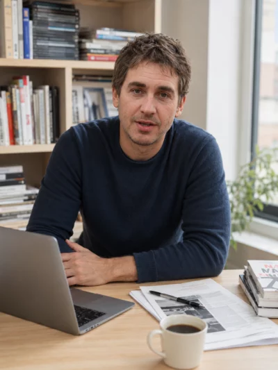 Portrait de Thomas Vergne, auteur Quincaillerie Tarnaise